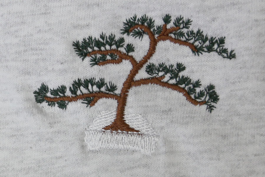 オリジナル刺繍　刺繍加工　刺繍　直接刺繍　チェーンステッチ刺繍　チェーンステッチ　ランニングステッチ　相良刺繍サテンステッチ　タタミステッチ　Tシャツ　トレーナー　ランニング　ノースリーブ　ベスト　セーター　ポンチョ　ウインドブレーカー　コーチジャケット　デニムジャケット　ジャケット　エプロン　Yシャツ　ワイシャツ　ワークシャツ　ダンガリーシャツ　開襟シャツ　背広　スーツ　スラックス　学生服　体操服　メルトンシャツ　メルトンジャケット　 ジャージ　トレーニングウエア　ウエア　型代無料書体　オリジナル書体　パーカー　ジップアップ